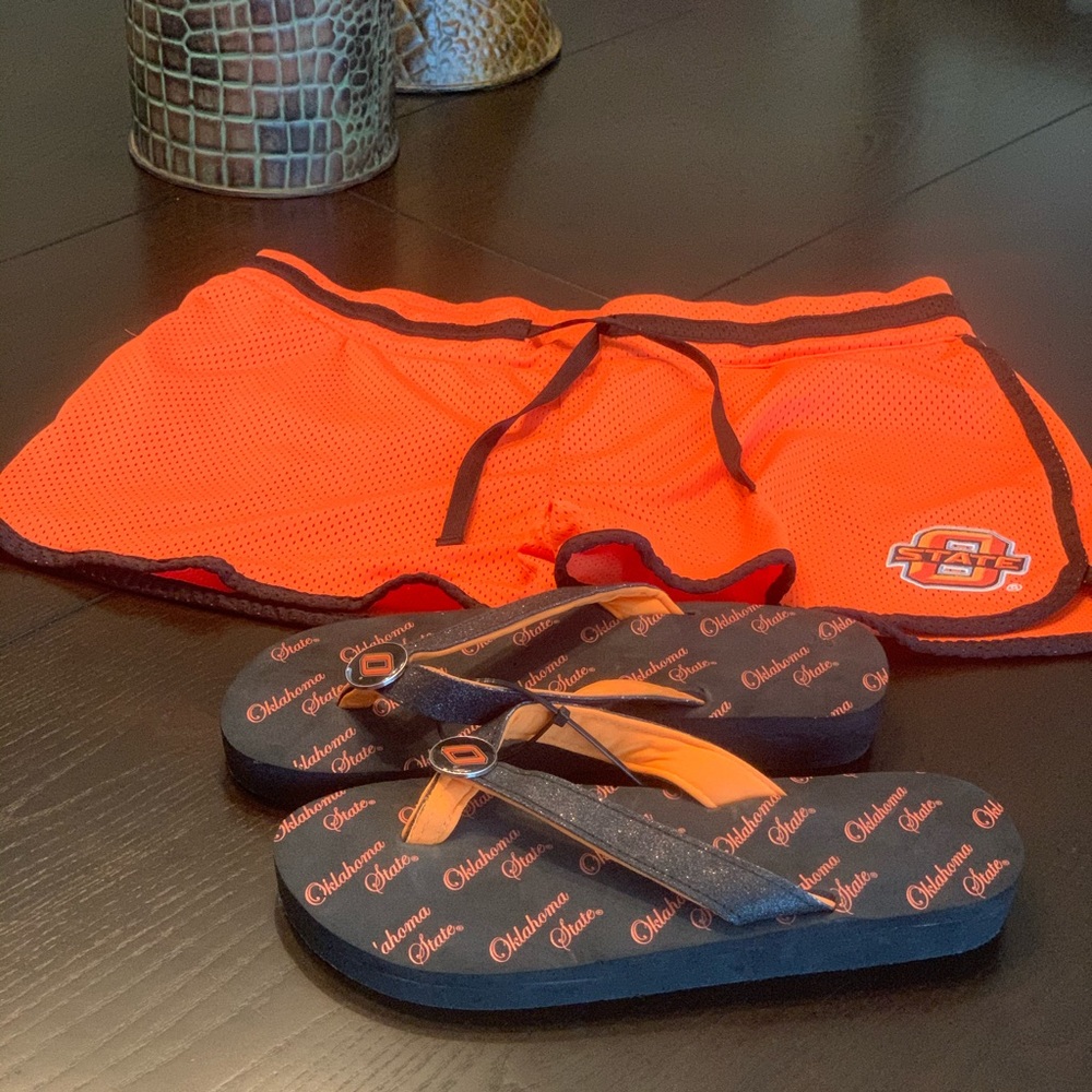 OSU Shorts & Sandals Bundle
